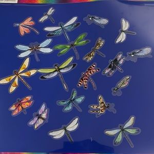 Dragonflies stickers